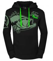 Толстовка с капюшоном Fishing Mania Black Bass, р-р. L